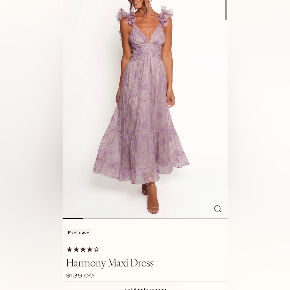 Petal and Pup Harmony Maxi dress size M